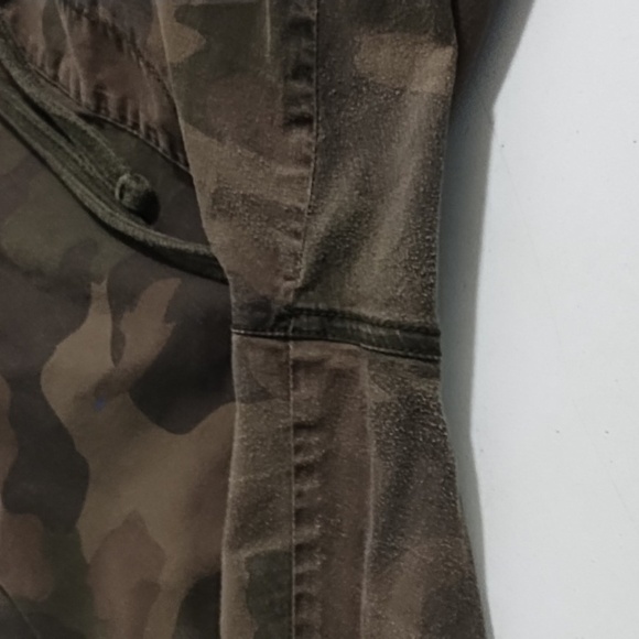Camouflage Light Weight Soft Cotton Canvas Camo Cargo Joggers Pockets - Picture 8 of 16